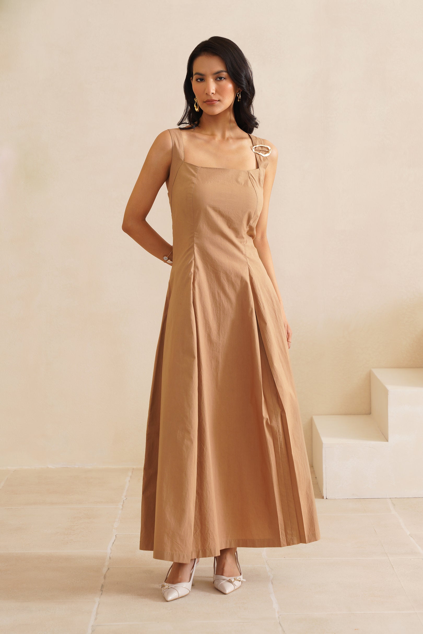 halter dress formal long Scala 61308 Fitted Slit Prom Formal Long Dress main image 1
