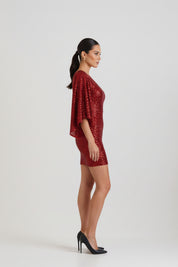 Sequin One Shoulder Dress
