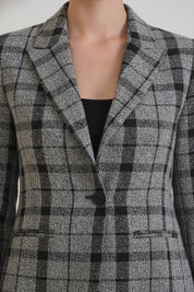 Grey Check Fallon Set