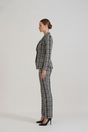 Grey Check Fallon Set