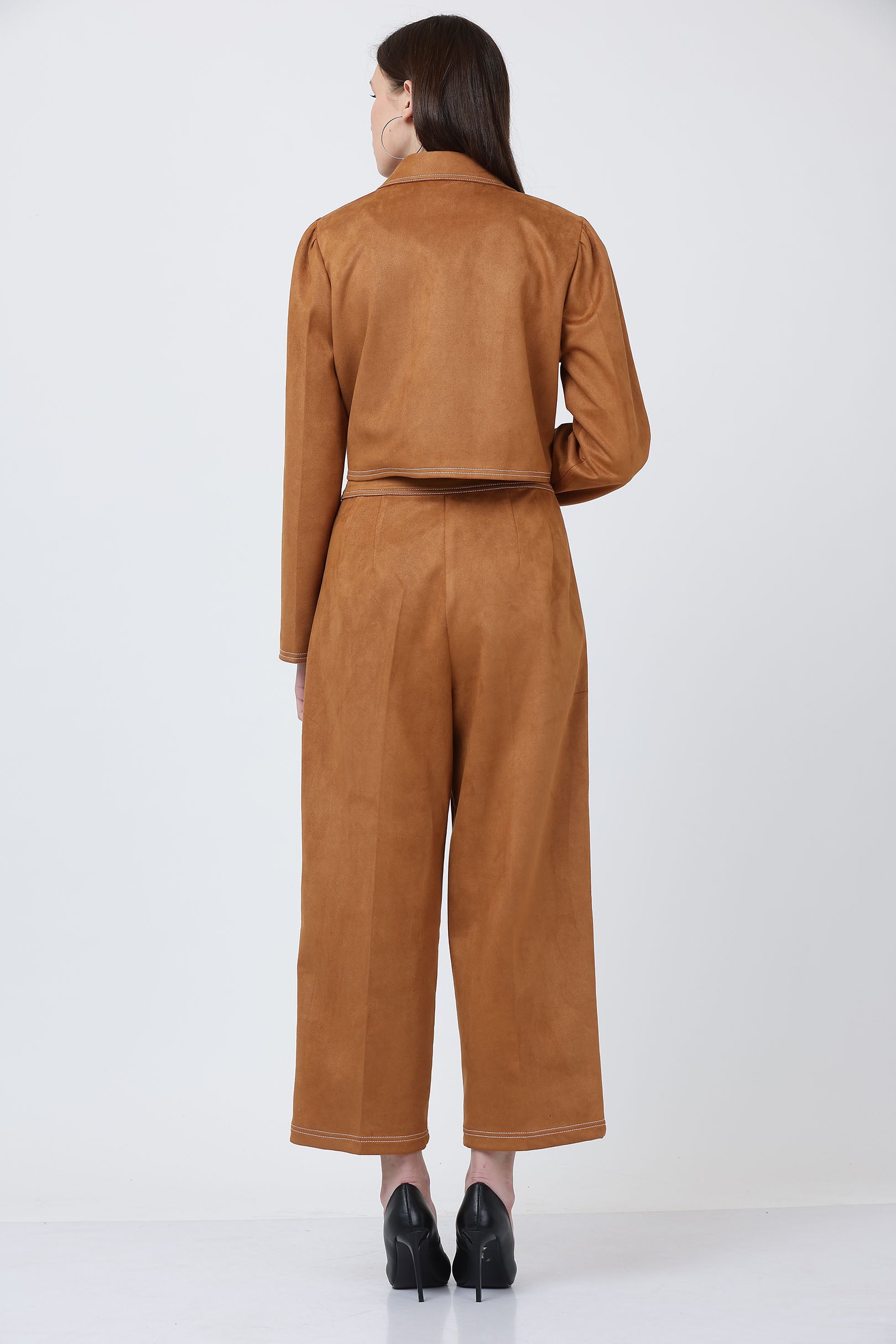 Tan Suede Myrtle Set