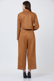 Tan Suede Myrtle Set