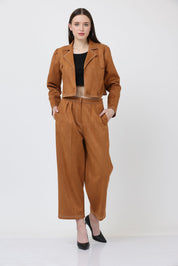 Tan Suede Myrtle Set