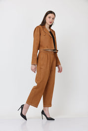 Tan Suede Myrtle Set