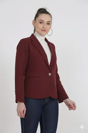 Maroon Chloe Coat
