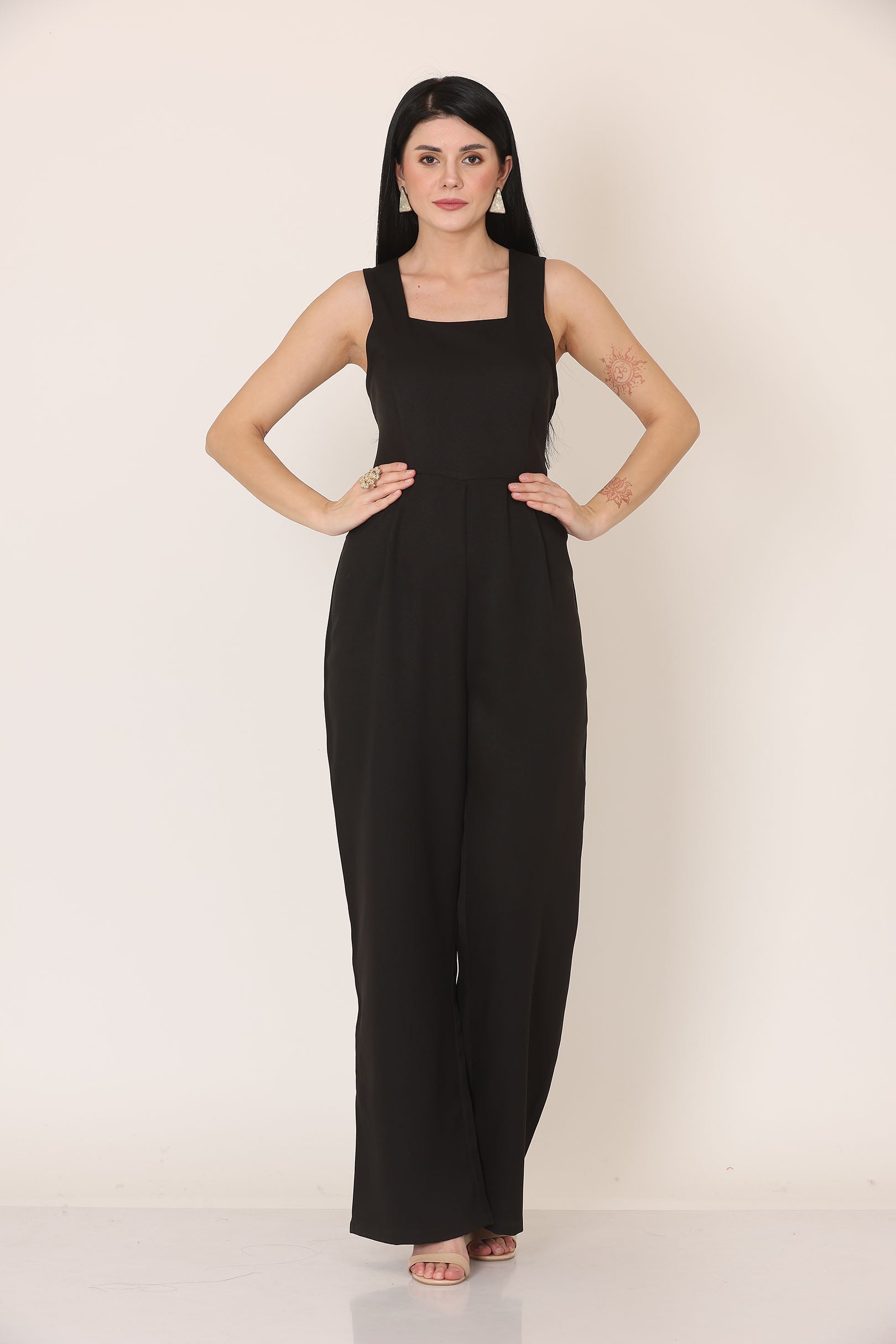 Black Donna Jumpsuit