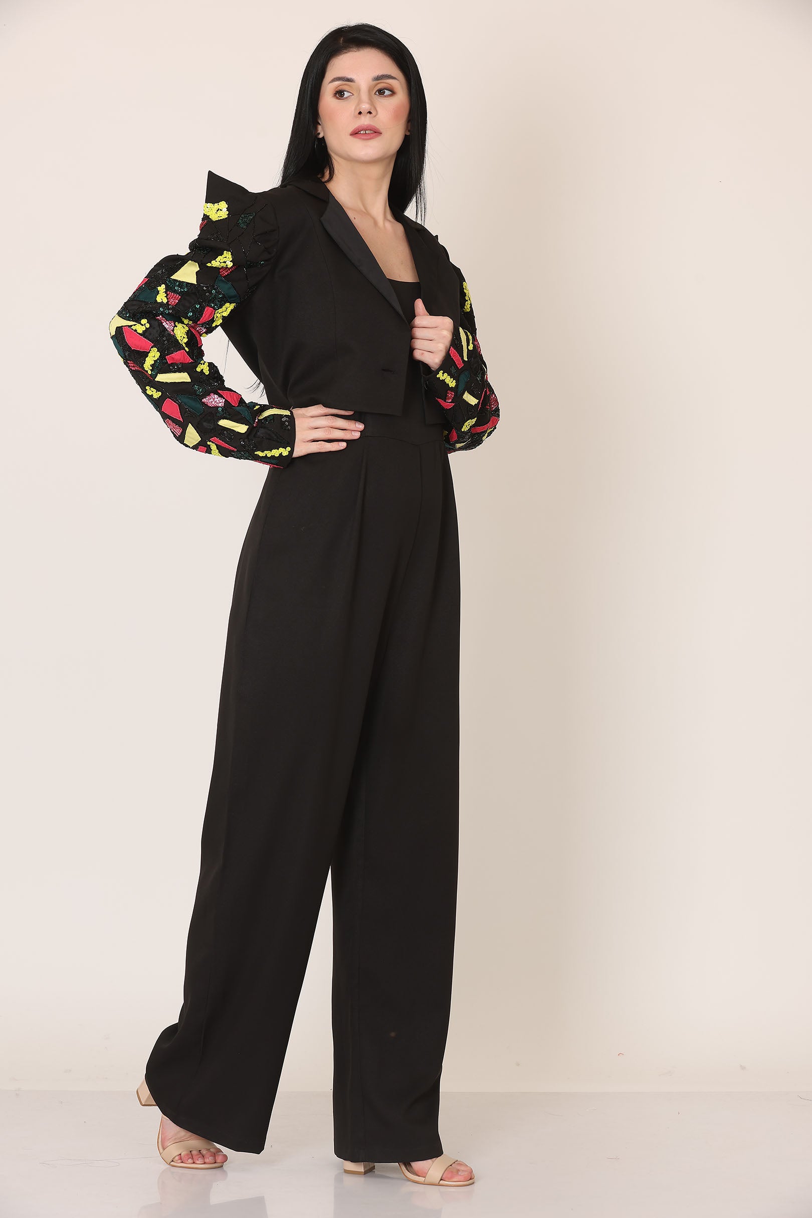 Black Donna Jumpsuit