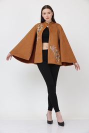 Tan Suede Cape