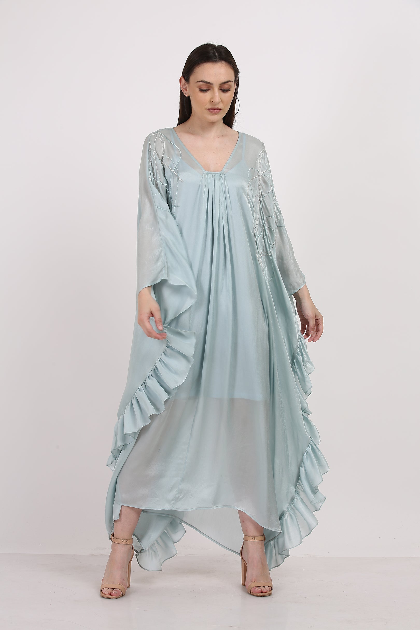 Powder Blue Flowy Dress